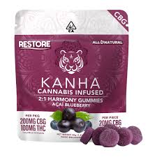 Kanha - 2:1 CBG:THC HARMONY ACAI BLUEBERRY
