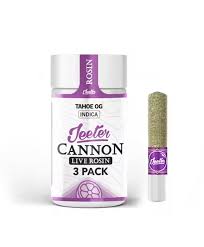 Jeeter - CANNON -  Tahoe OG - 1.8 g - 3 Pack Main Image