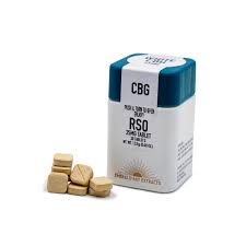 25MG TABLETS - CBG - WHITE CBG - 1000MG PACKAGE