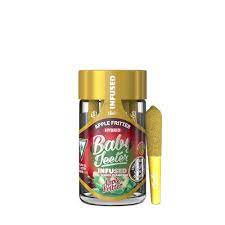INFUSED BABY JEETER 0.5G X 5 (2.5G) PREROLL APPLE FRITTER