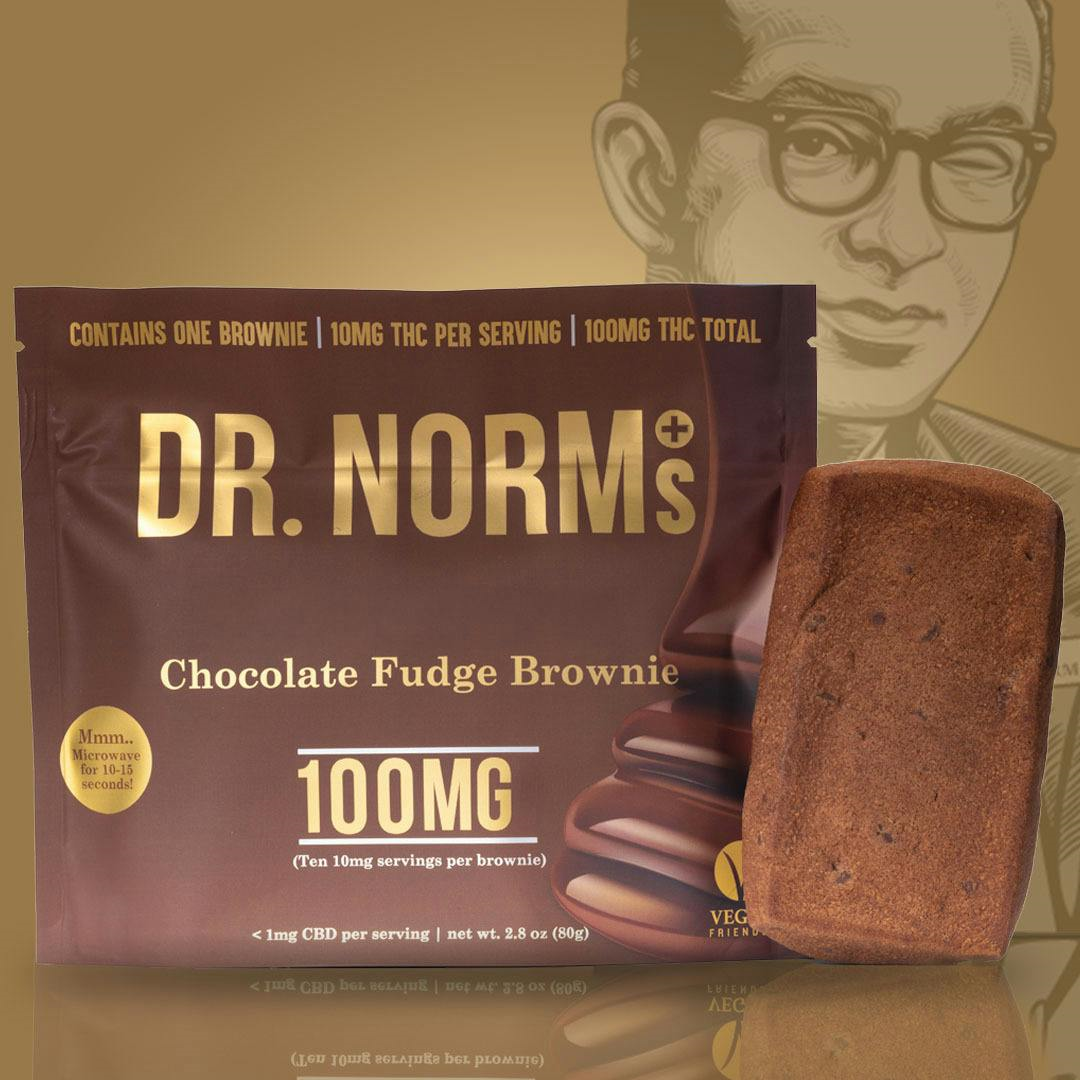 Dr. norms - CHOCOLATE FUDGE BROWNIE