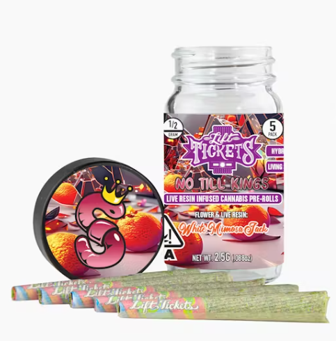 0.5G INFUSED PRE ROLL MULTIPACK (5): MIMOSA [H]