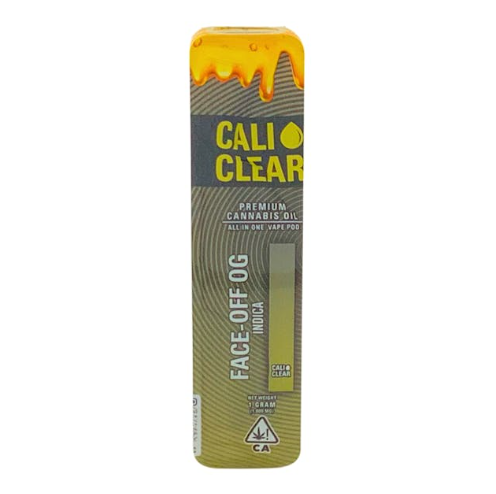 Cali clear - FACE-OFF OG - 1G AIO Main Image