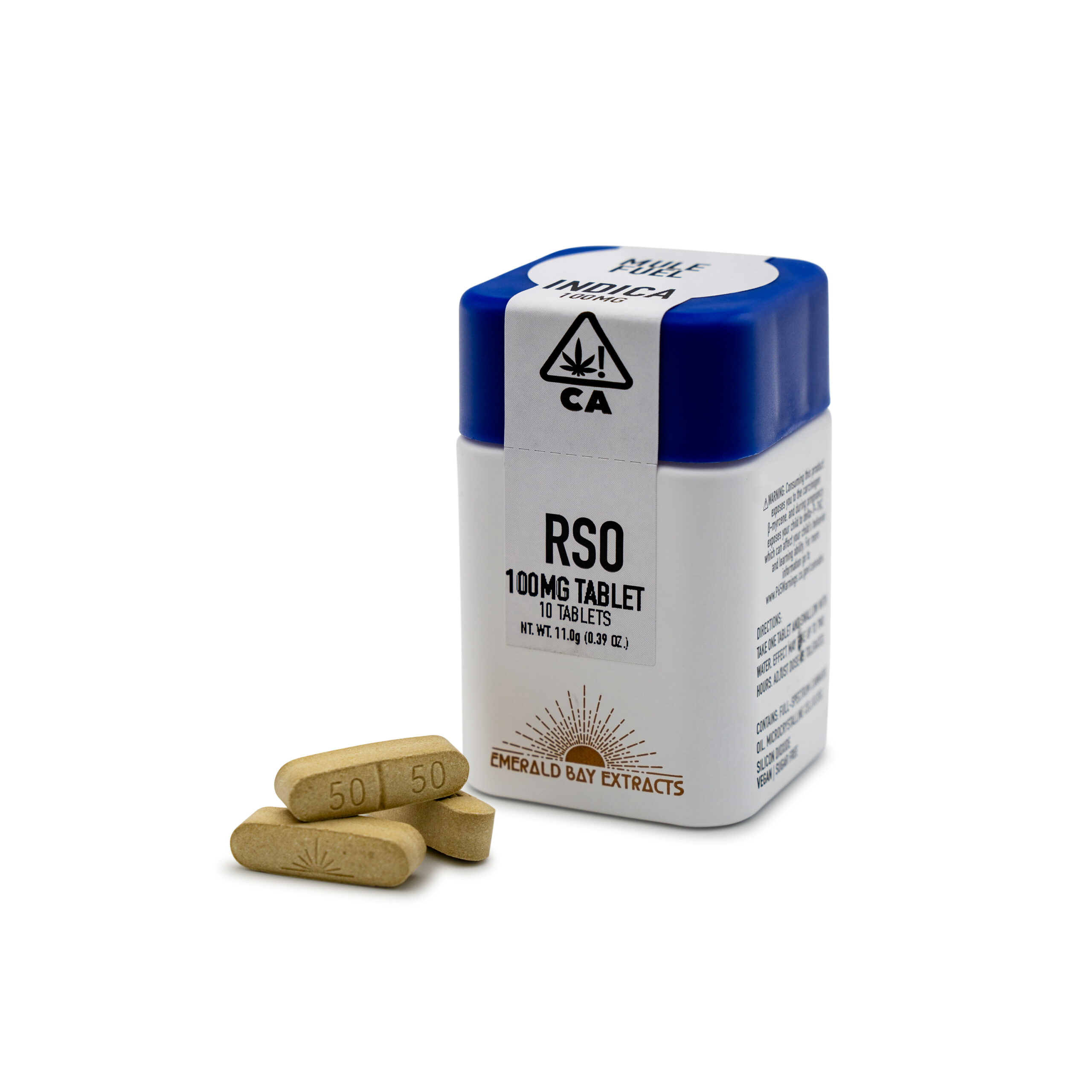 Emerald bay - 50MG TABLETS - 1000MG PACKAGE - INDICA - MULE FUEL Main Image