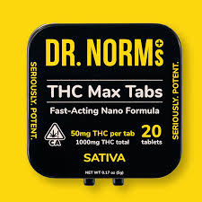 THC Max Tabs - Sativa - 1000 mg - 20 Pack