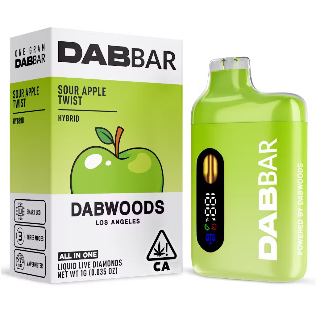 Dabwoods — Sour Apple Twist - Liquid Live