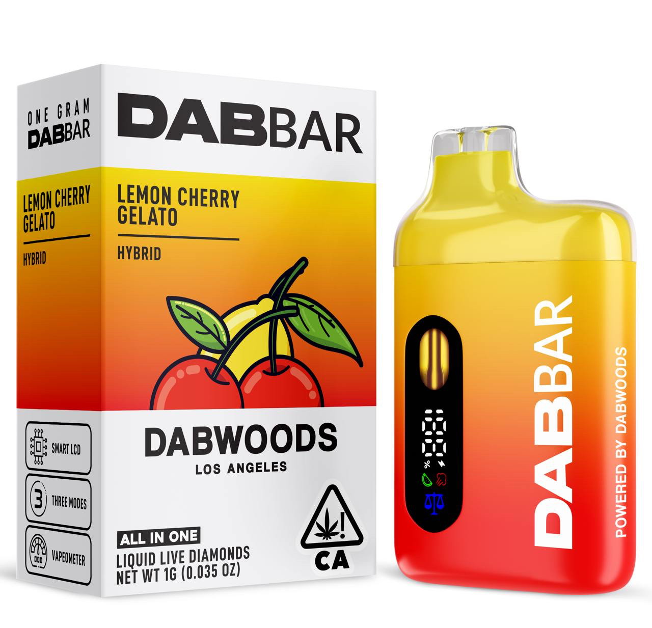Dabwoods — Lemon Cherry Gelato - Liquid Live