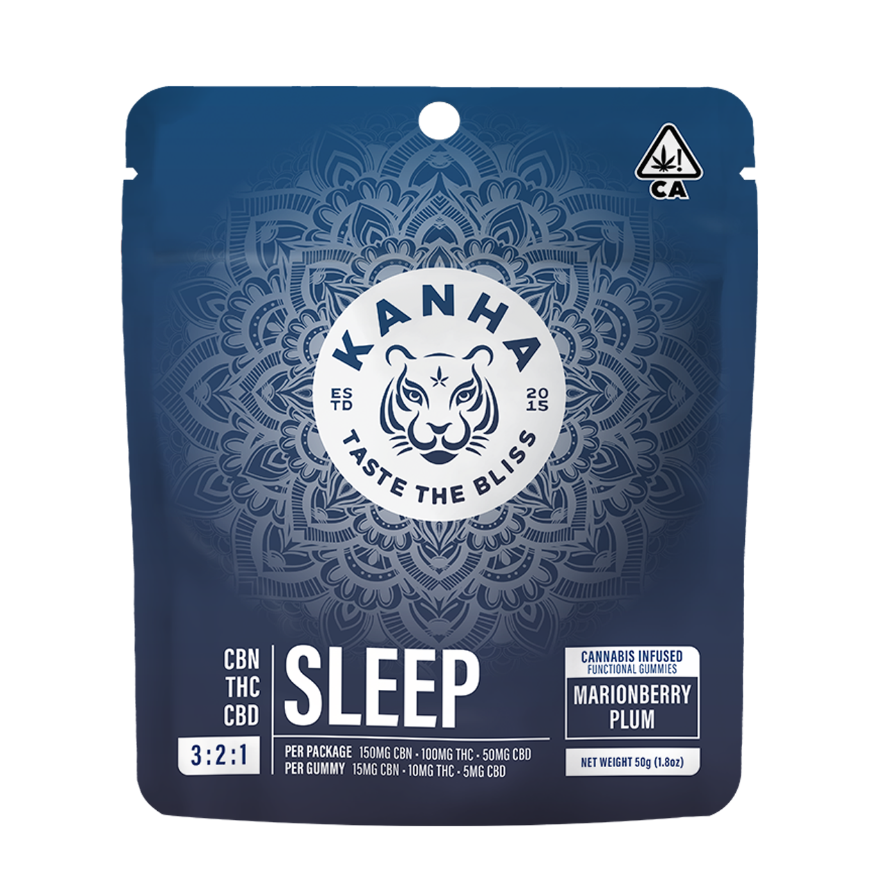 KANHA — - MARIONBERRY PLUM - CBN SLEEP - NANO GUMMY - 10 PACK -