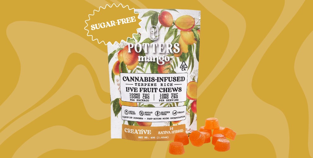 Potters — Mango - :1 - -free Fruit Chew
