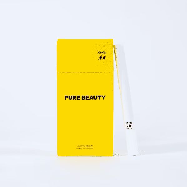 Pure Beauty — Yellow Box - Cannabis Cigarettes
