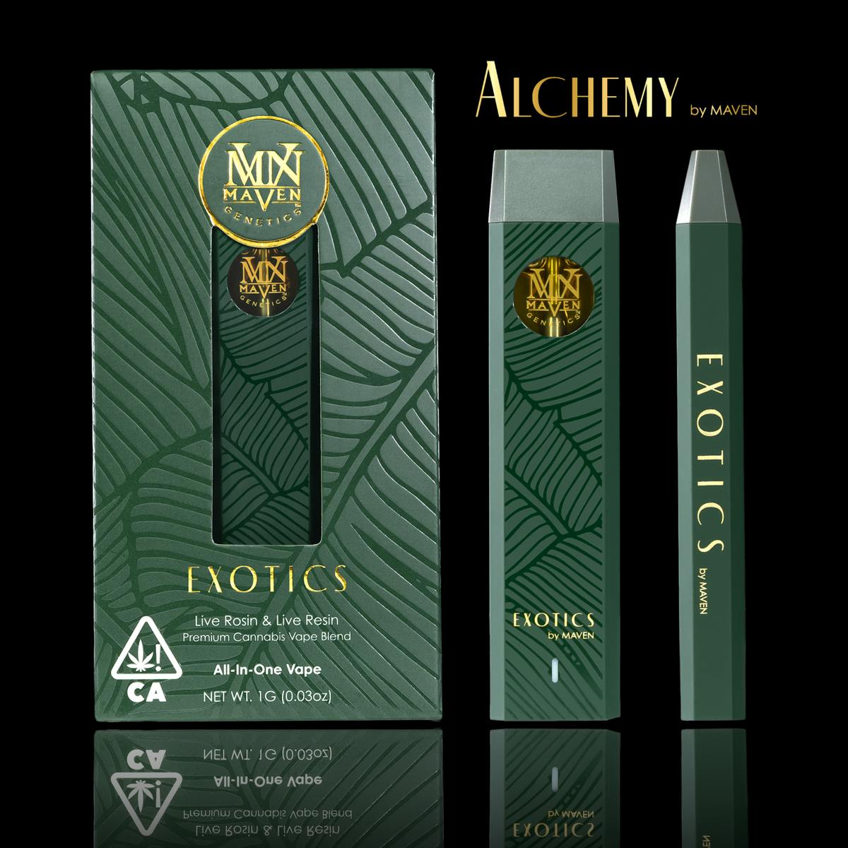 Maven: Exotics - I/h - Alchemy
