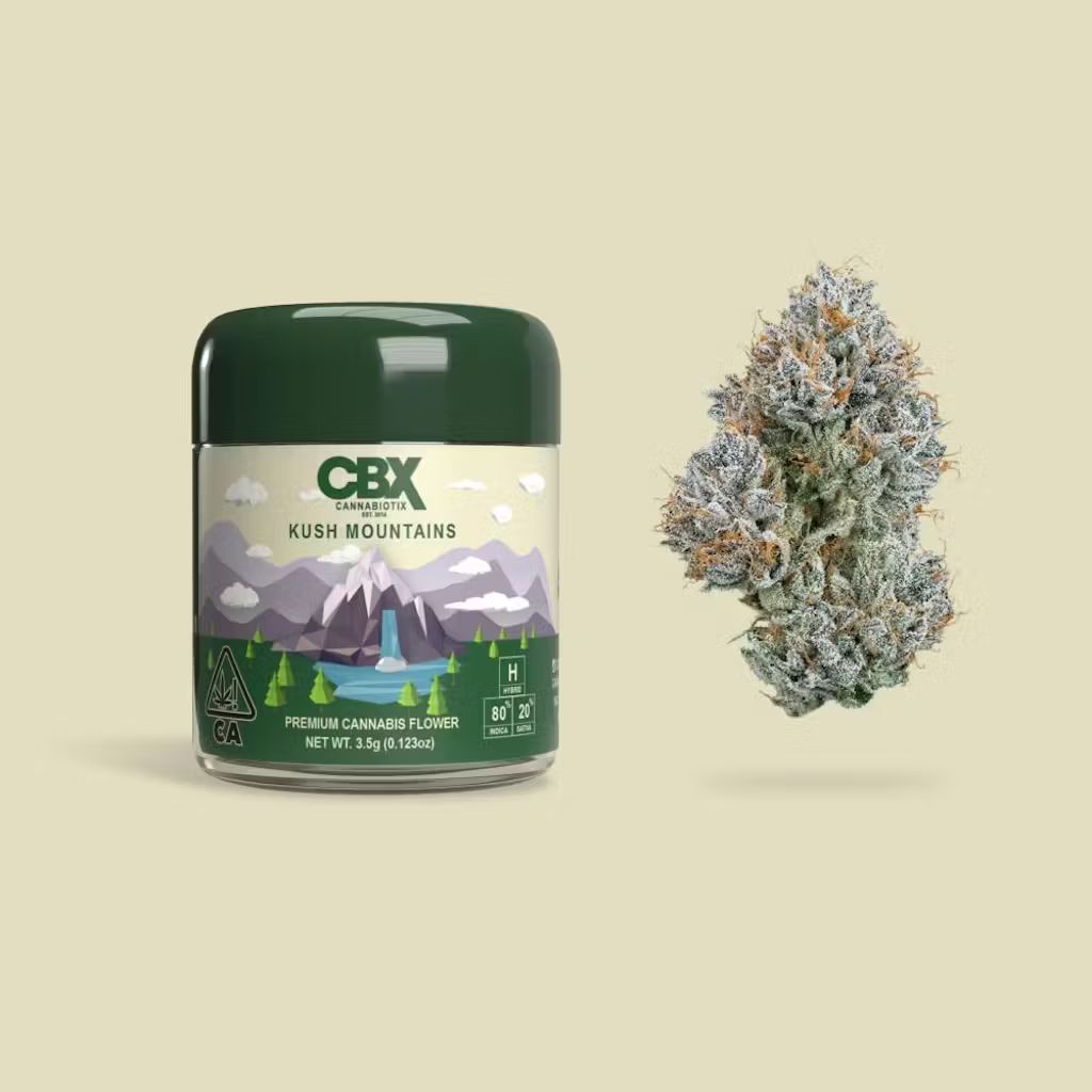 CBX — KUSH MOUNTAINS - INDICA HYBRID - INDOOR - FLOWER - 3.5 G