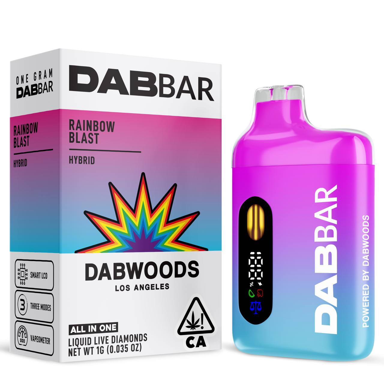 Dabwoods — Rainbow Blast - Liquid Live
