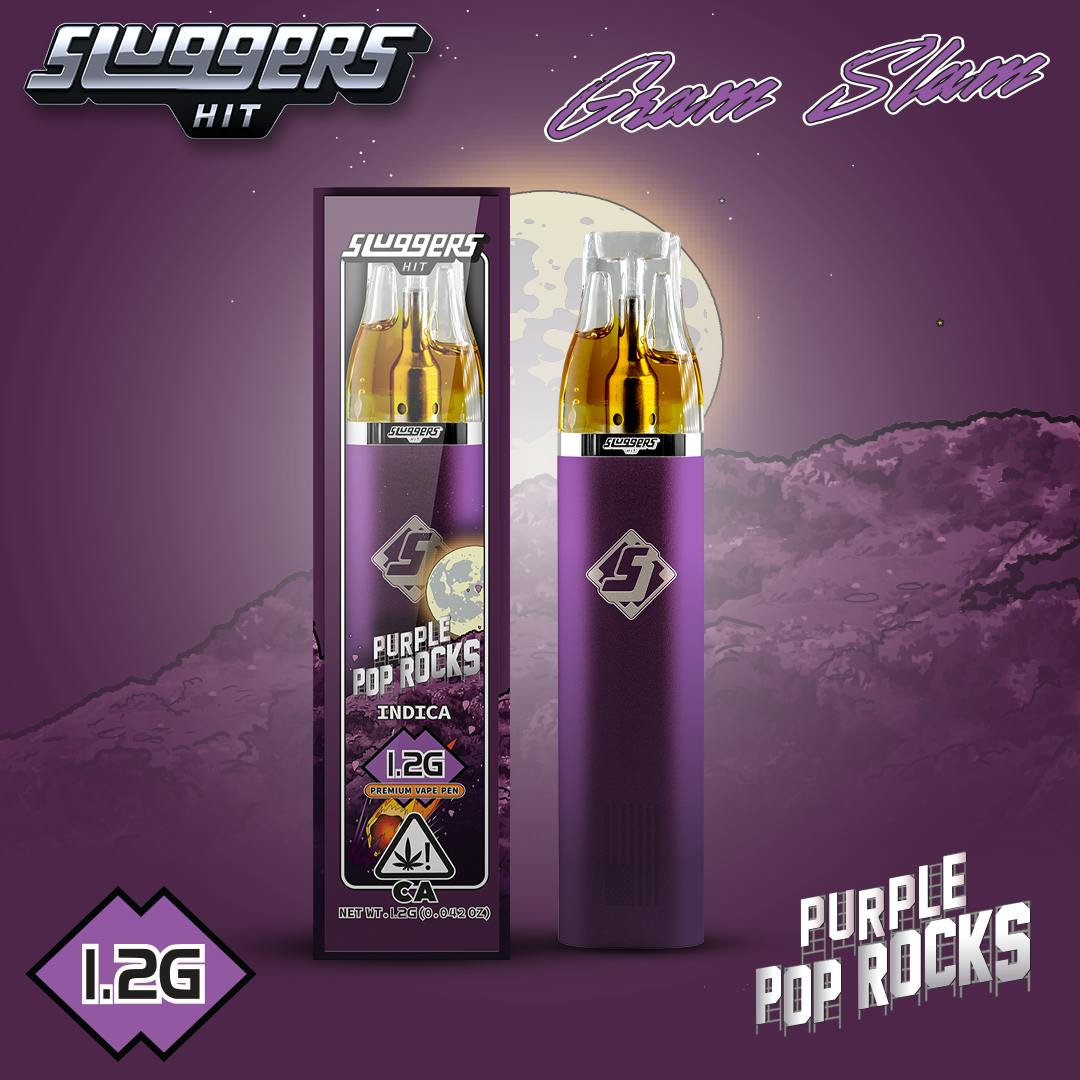 Sluggers — Purple Pop Rocks
