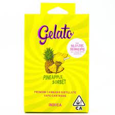 Gelato — Pineapple Sorbet