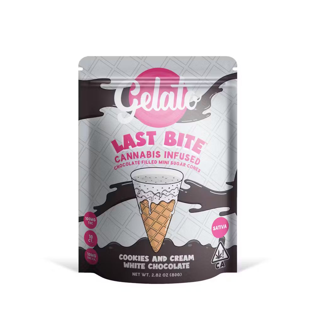 Gelato — Cookies And Cream - Last Bite Cones
