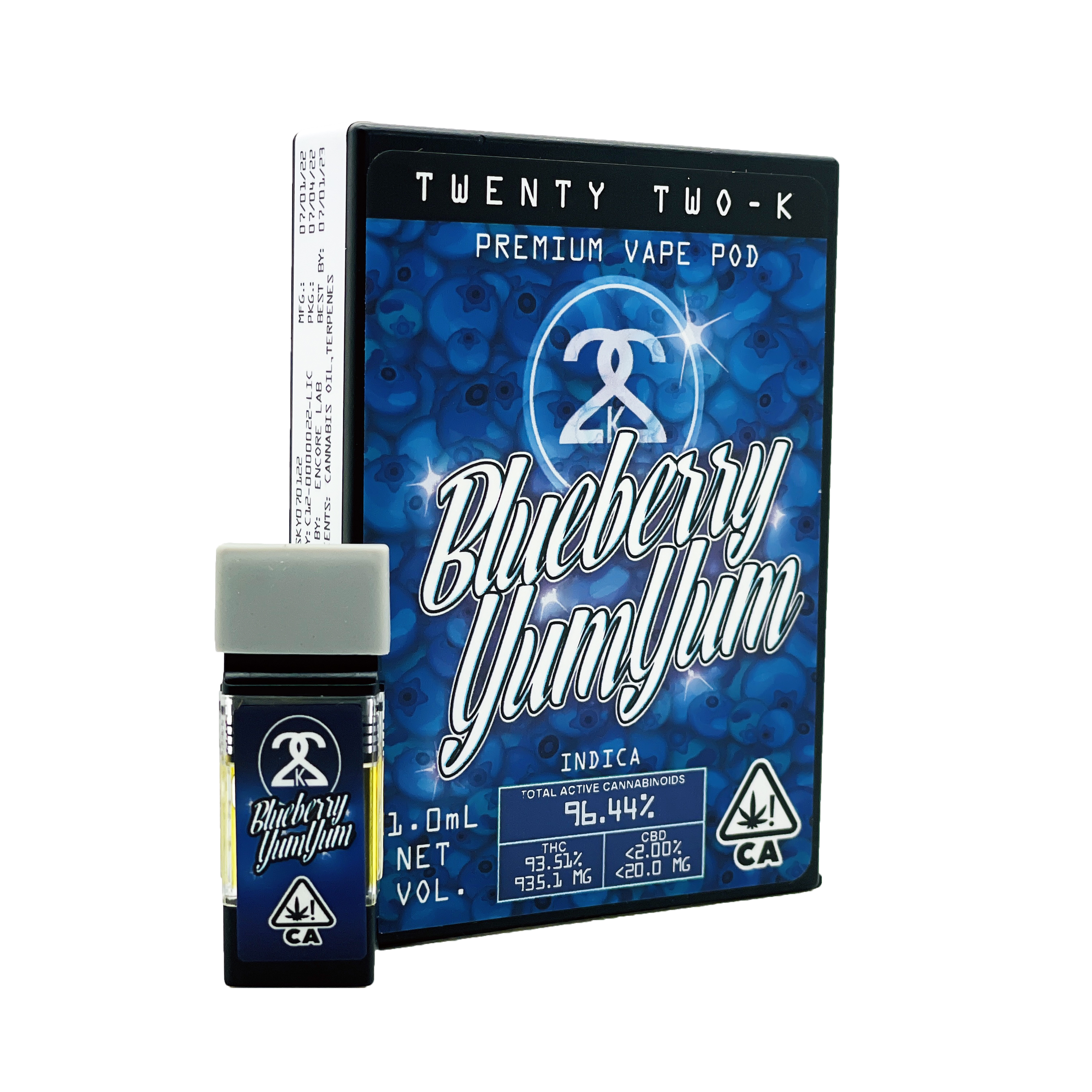 22k: Blueberry Yum Yum