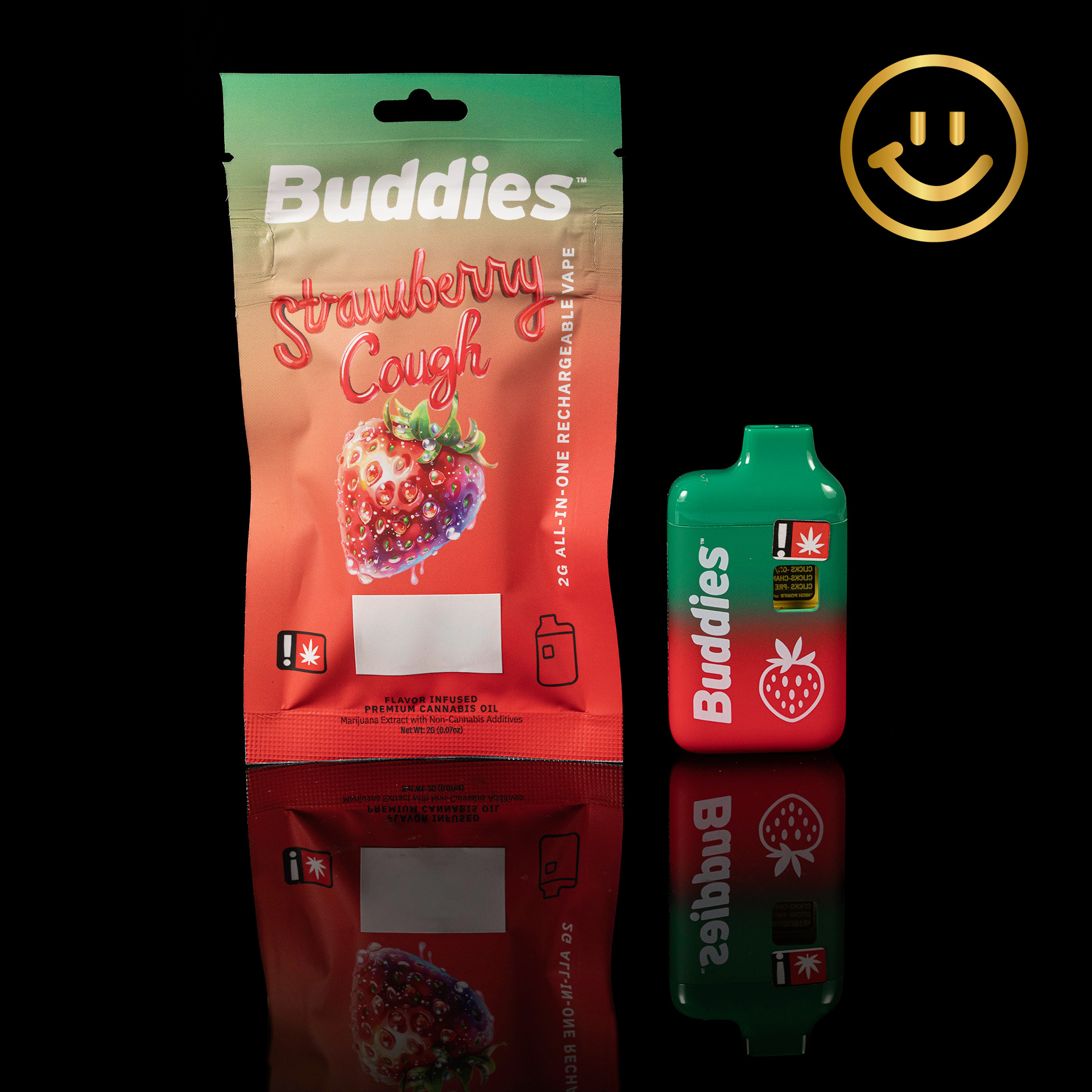 Buddies: Strawberry Cough - Palm