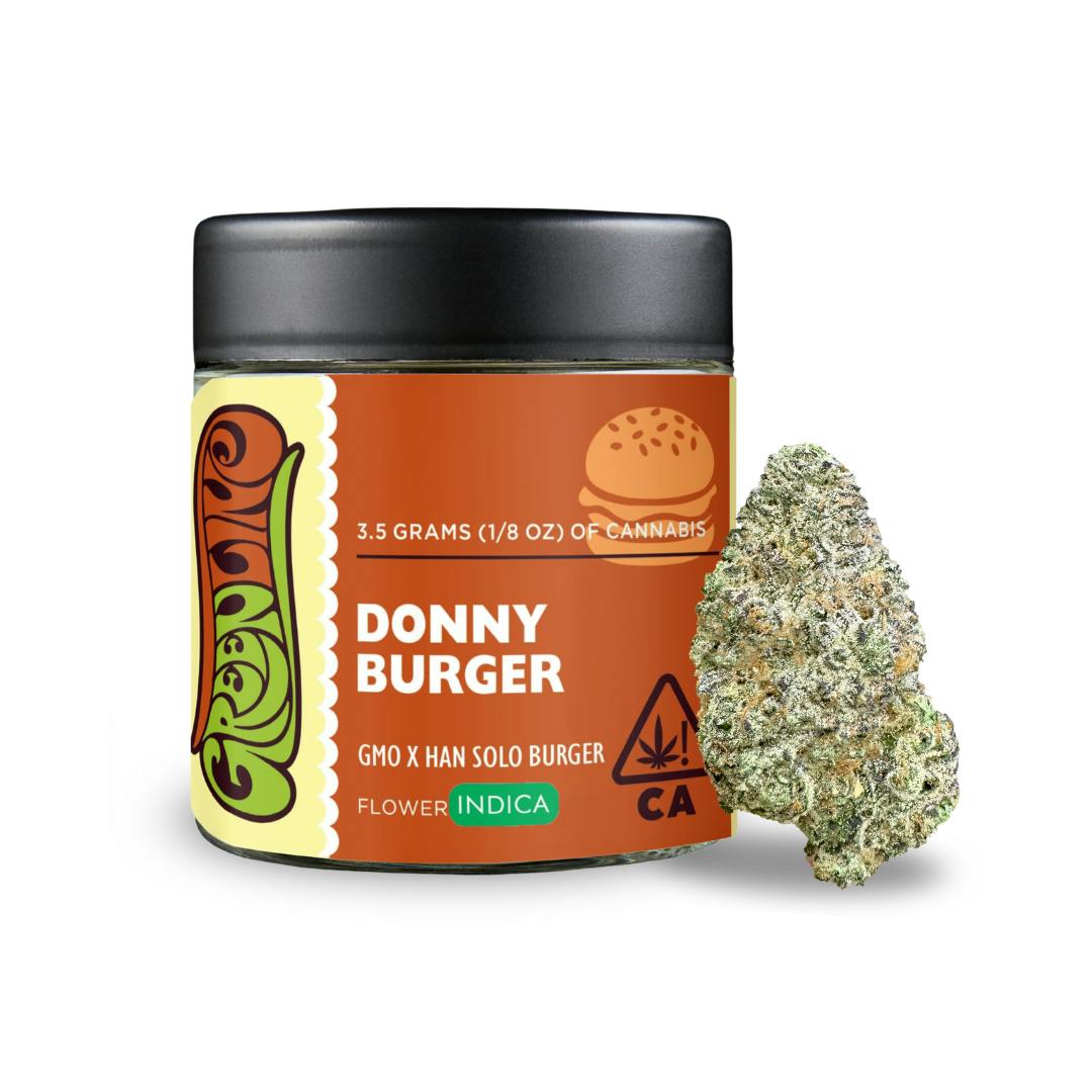 Greenline — DONNY BURGER - INDICA HYBRID - INDOOR - FLOWER - 3.5 G