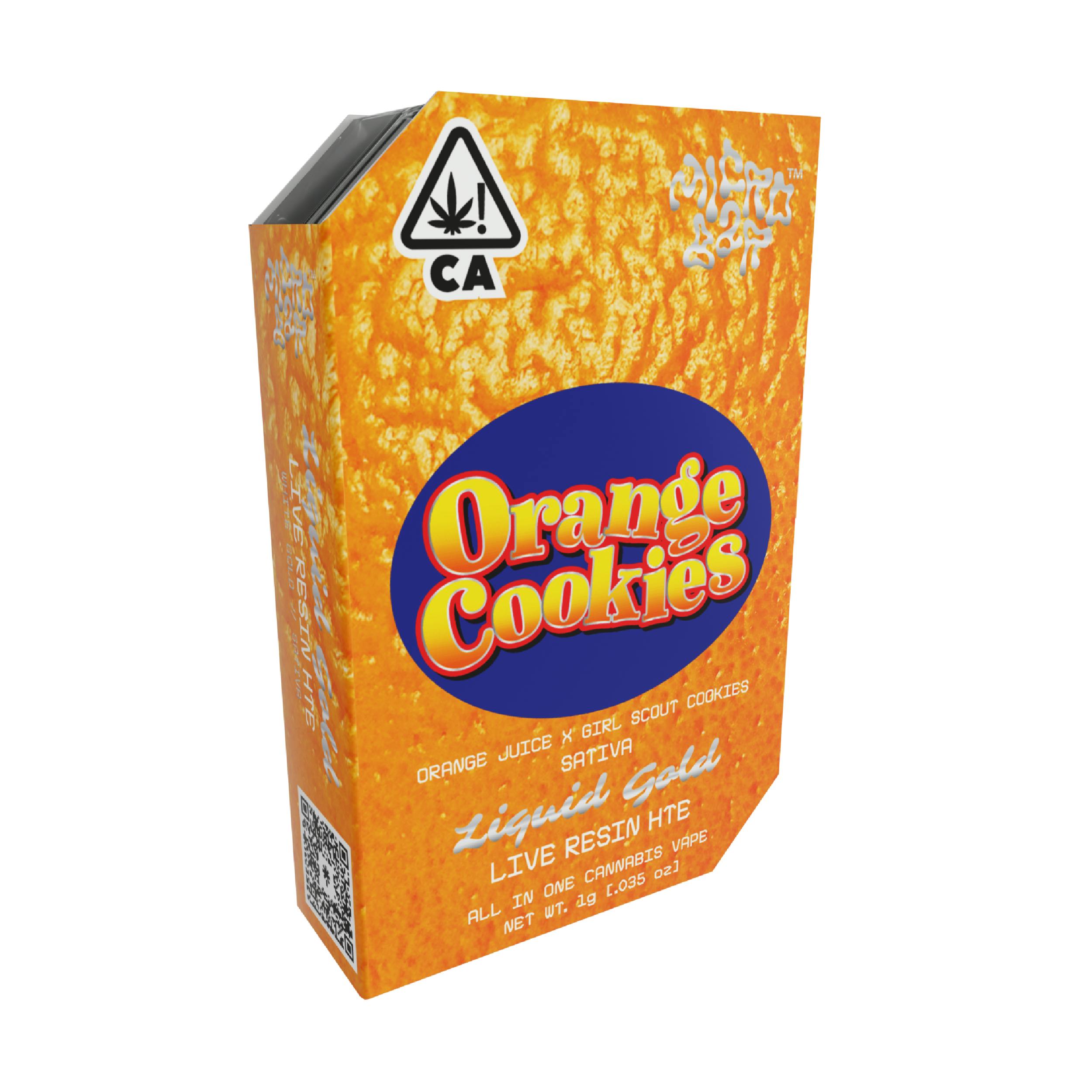 MicroBar — Orange Cookies