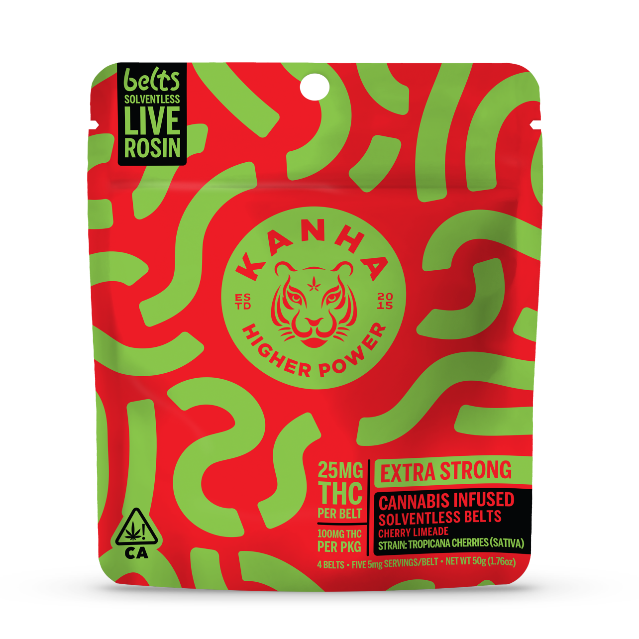 KANHA — Cherry Limeade - Sour Belts