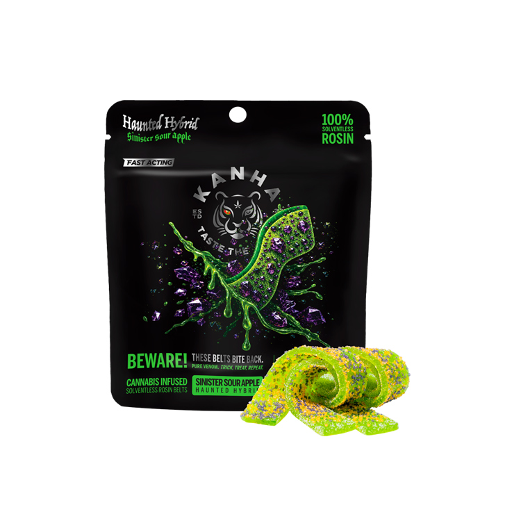 KANHA: Haunted Sinsiter Sour Apple - Sour Belts