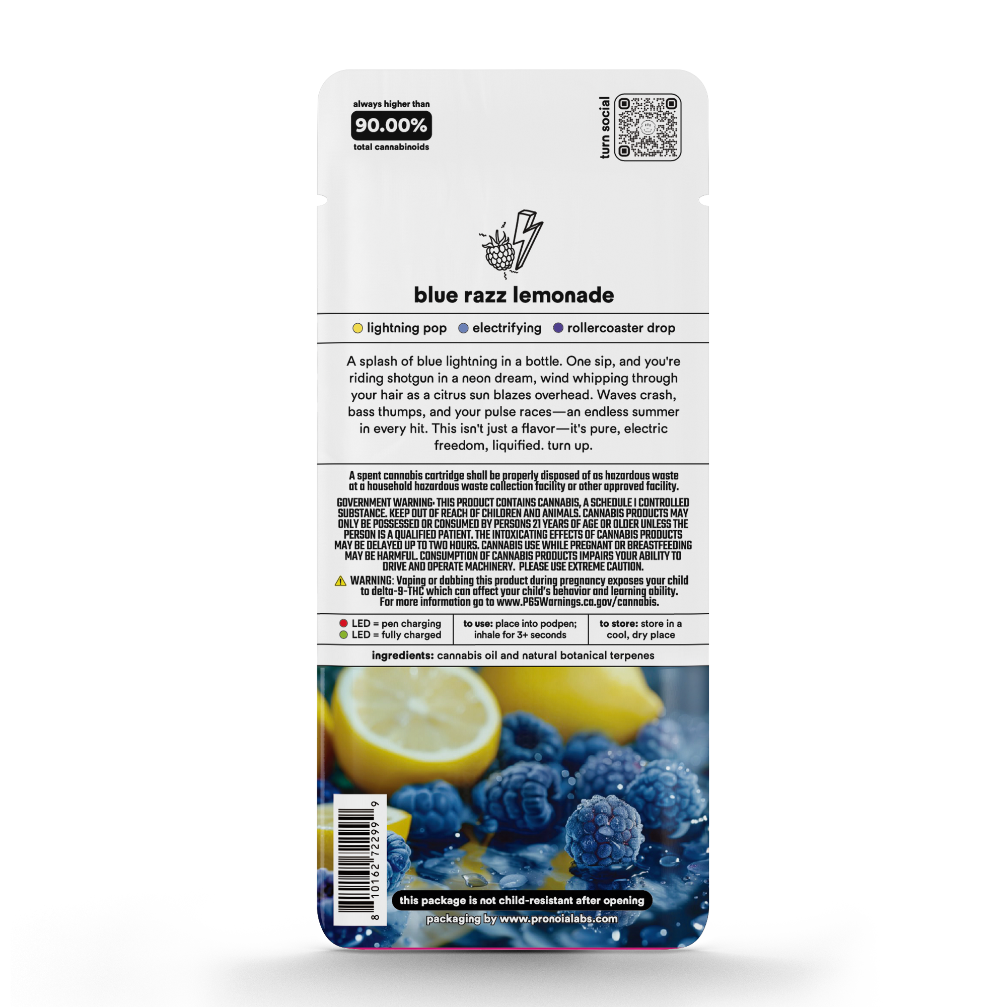 turn — Blue Razz Lemonade