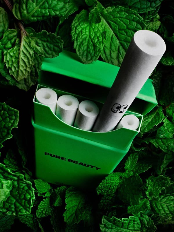 Pure Beauty: Fresssh Cigs - Green Box - Cannabis Mint Cigarettes