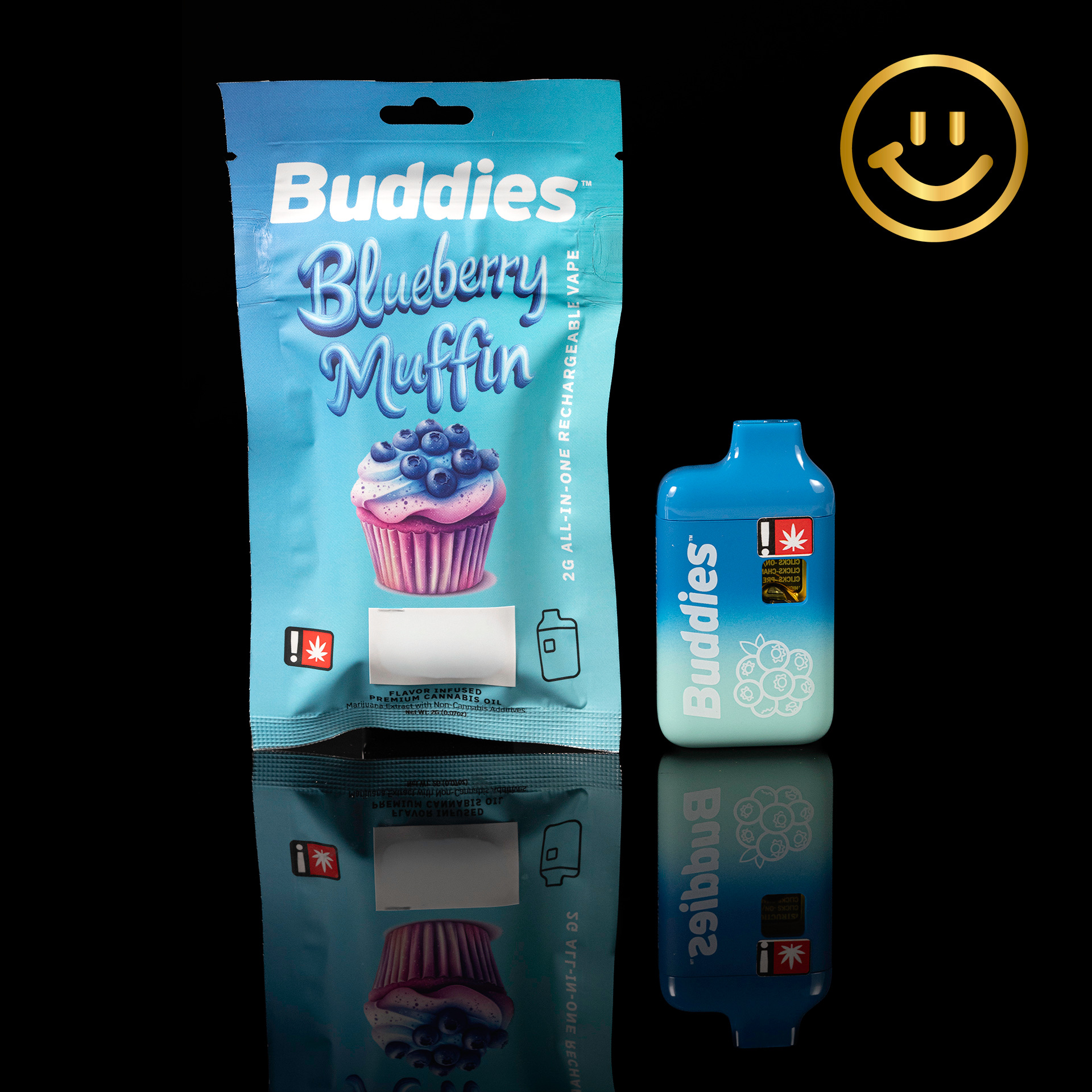 Buddies: Blueberry Muffin - Palm - Flavor