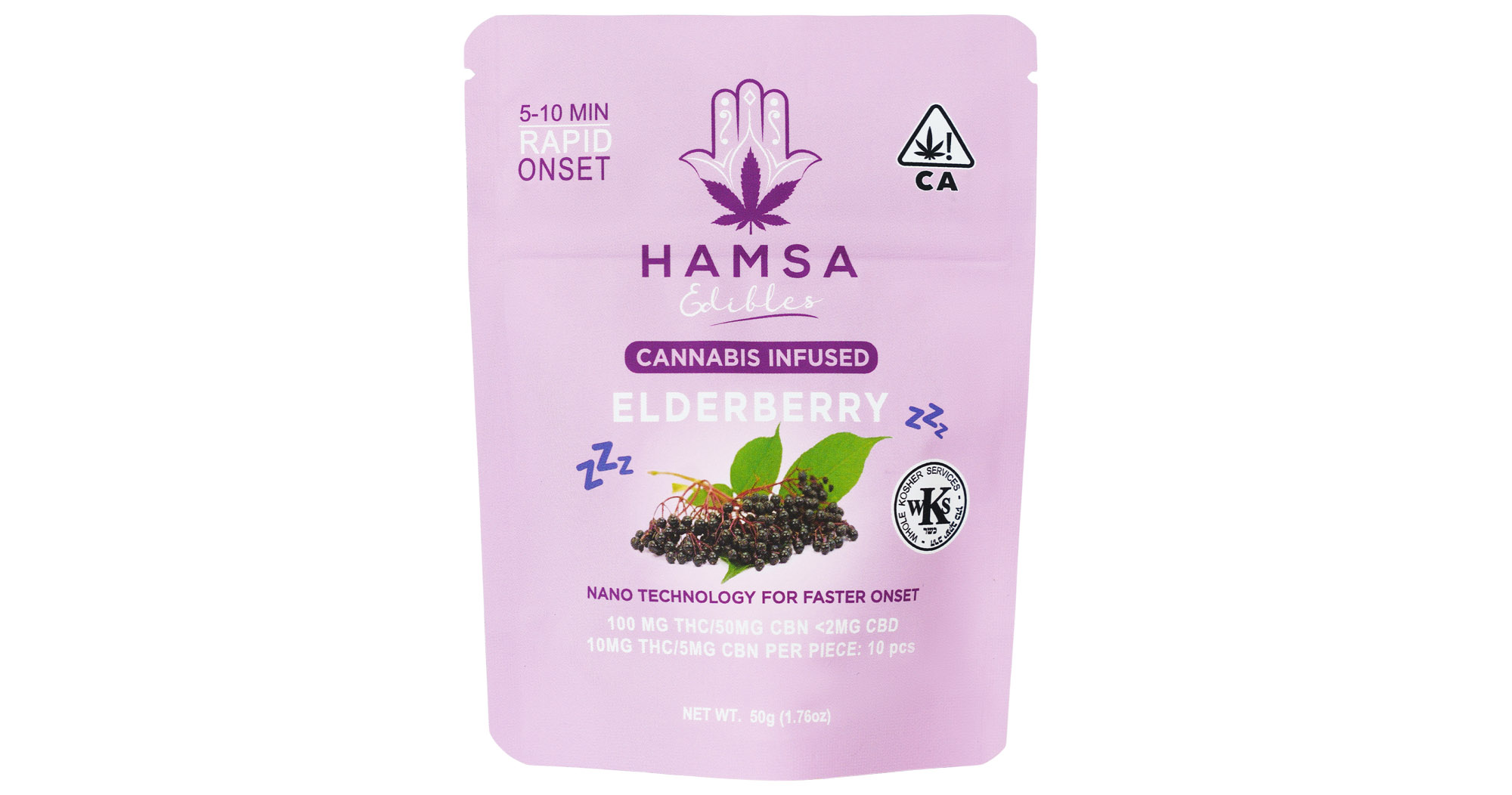Edible | Elderberry | 100mg - 10pk