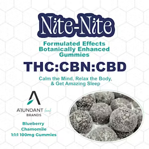 Edible | Nite-Nite | Blueberry Chamomile | 100 mg - 10 Pack
