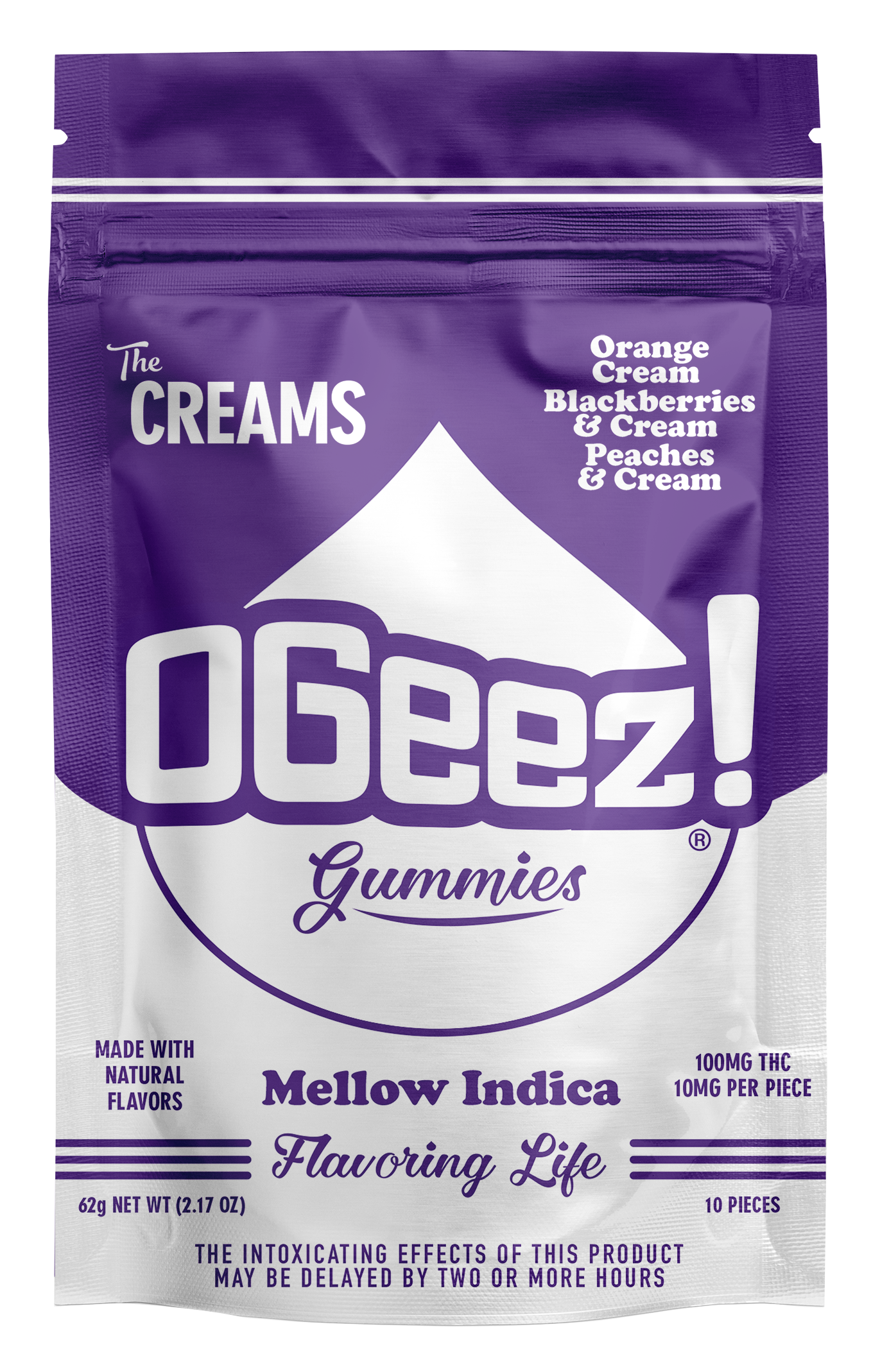 The Creams | Edible | Mellow Indica | 100MG - 10PK