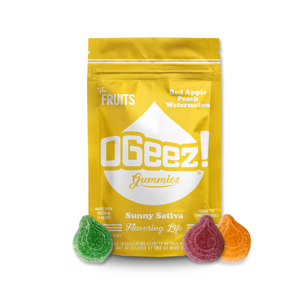 The Fruits | Edible | Sunny Sativa | 100mg - 10pk
