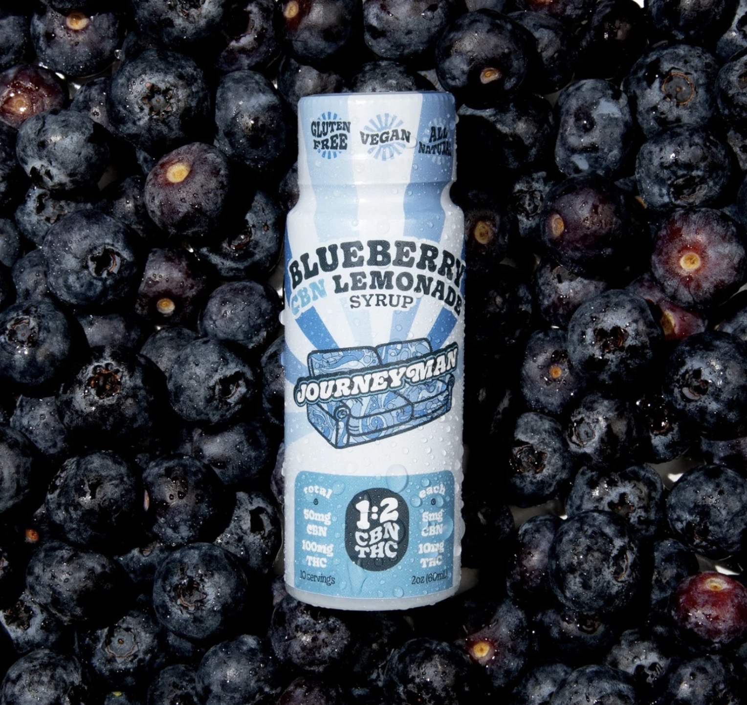 Beverage | 1:2 CBN Blueberry Lemonade | 100mg