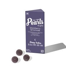 Pearls | Edible | 1:1:1 | Blackberry Lemonade | 100mg 10pk