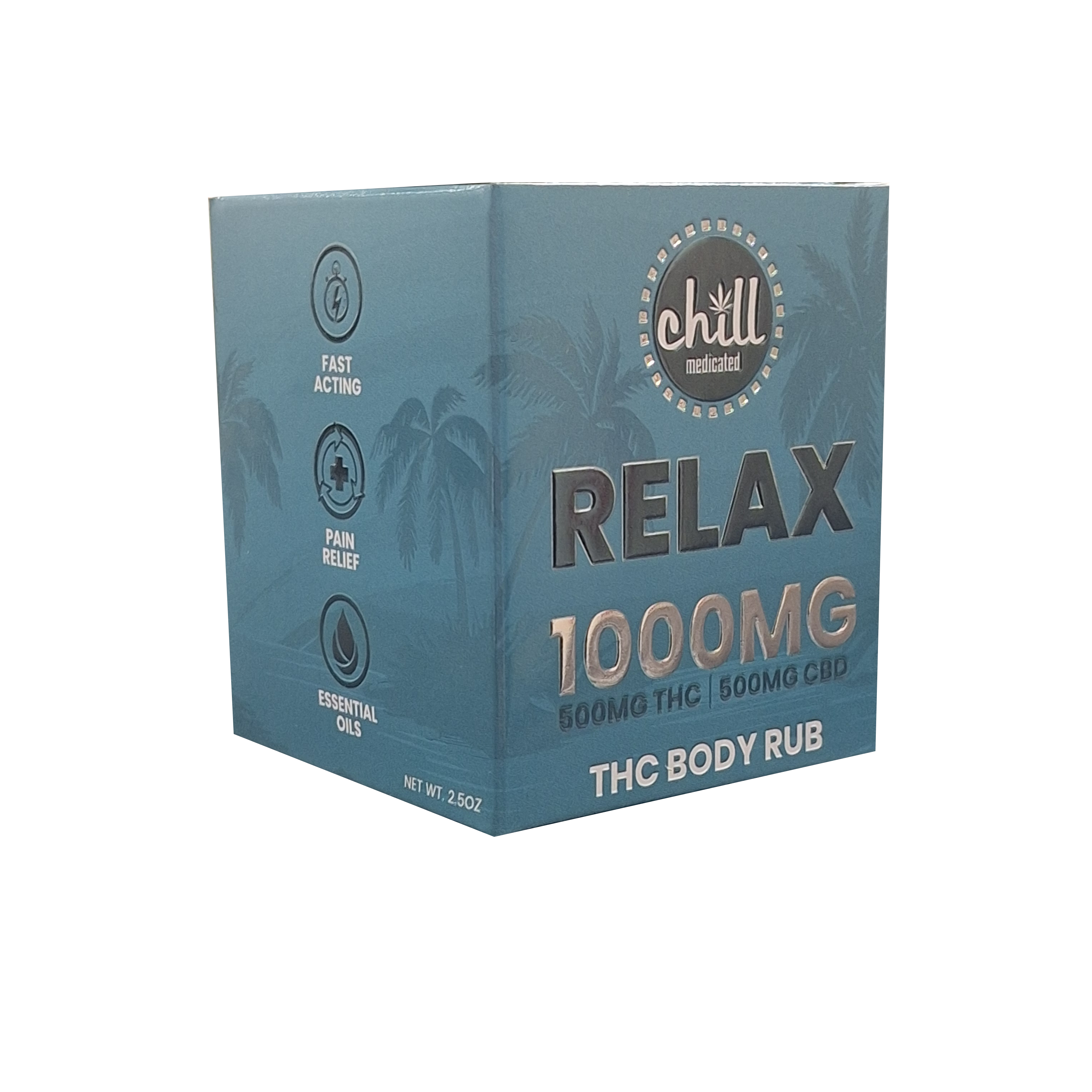 Topical | RELAX | 500mg THC:500mg CBD