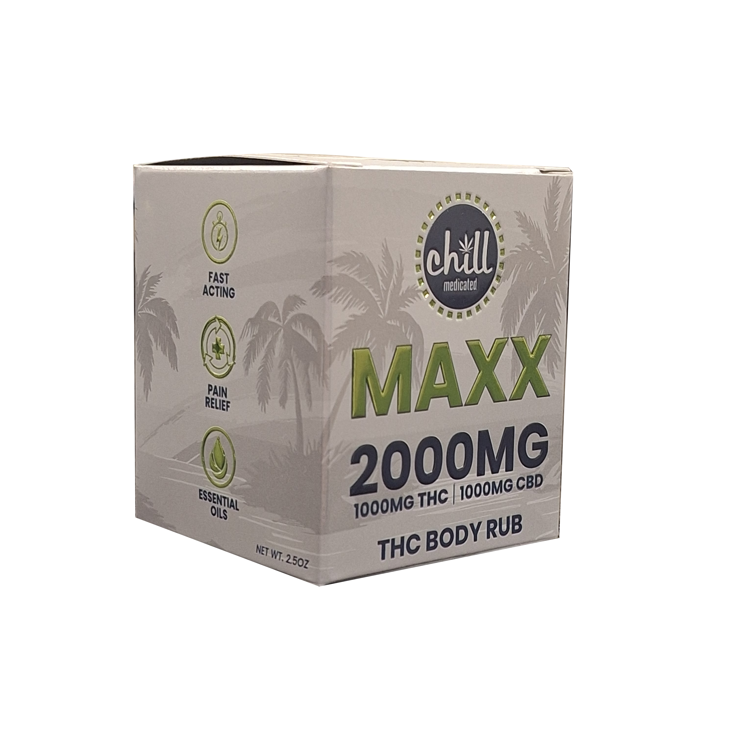 Topical | MAXX | 1000mg THC:1000mg CBD