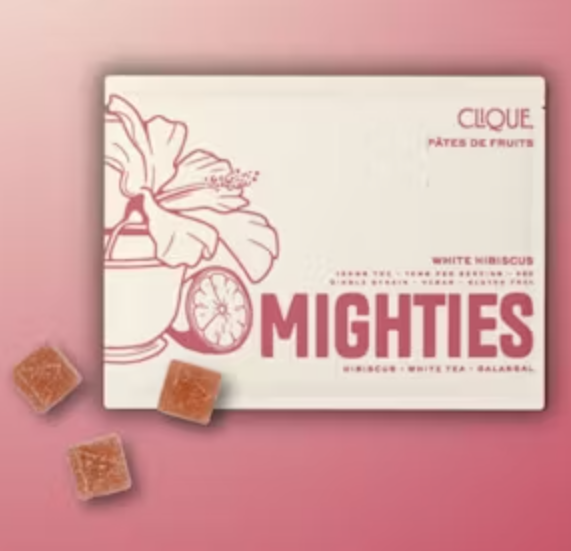 Edible | White Hibiscus Mighties | 100mg - 2pk