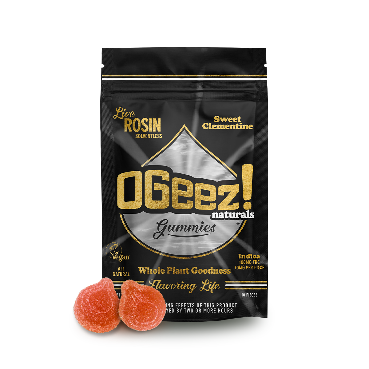 Vegan Edible | Sweet Clementine | 100mg - 10pk