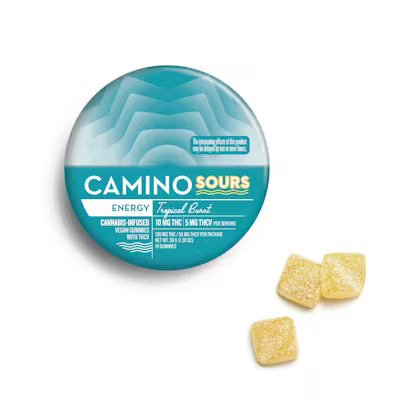 Edible | Sours Tropical Burst | 2:1 THC THCV Caffeine