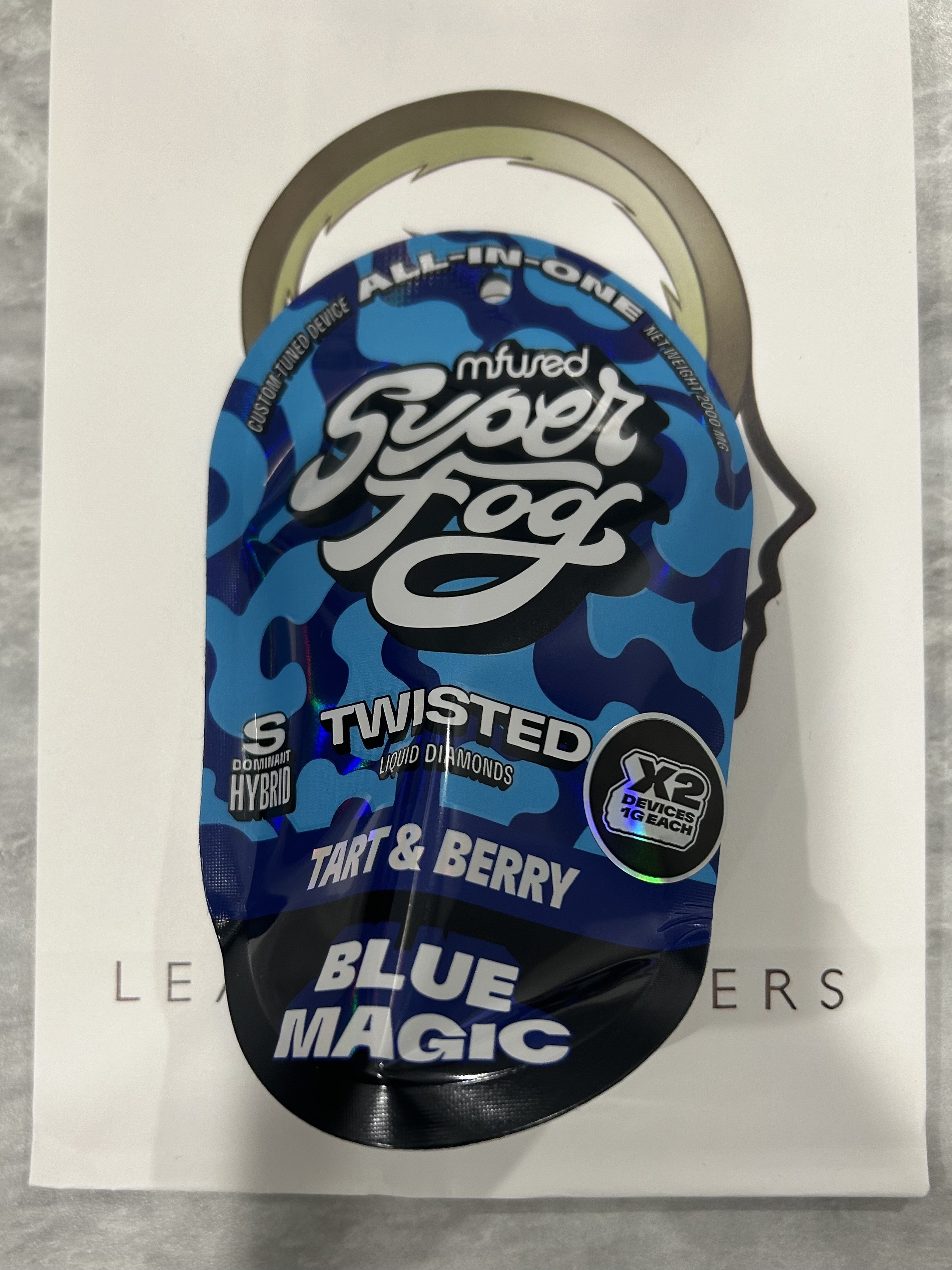 MFused | All In One Vapes | Blue Magic | 2 Pack - 1 Each
