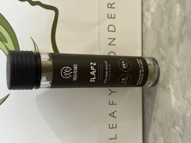 High Peaks | Pre Roll | Slapz | 0.75g-2Pack
