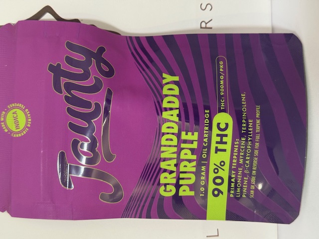 Jaunty | Vape Cart | Granddaddy Purple | 1g