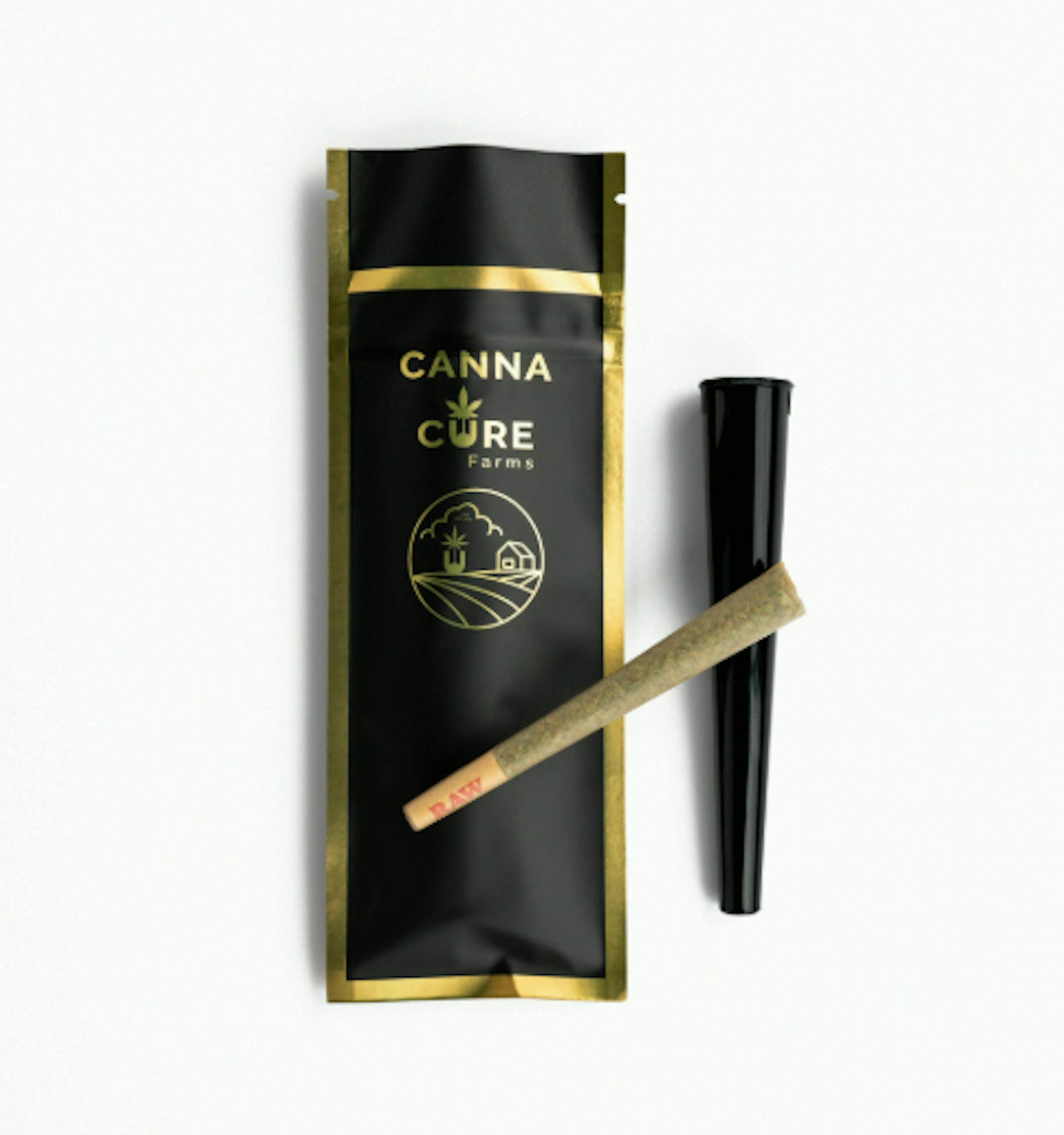 Canna Cure | Infused Preroll | Raspberry Dream | 1g