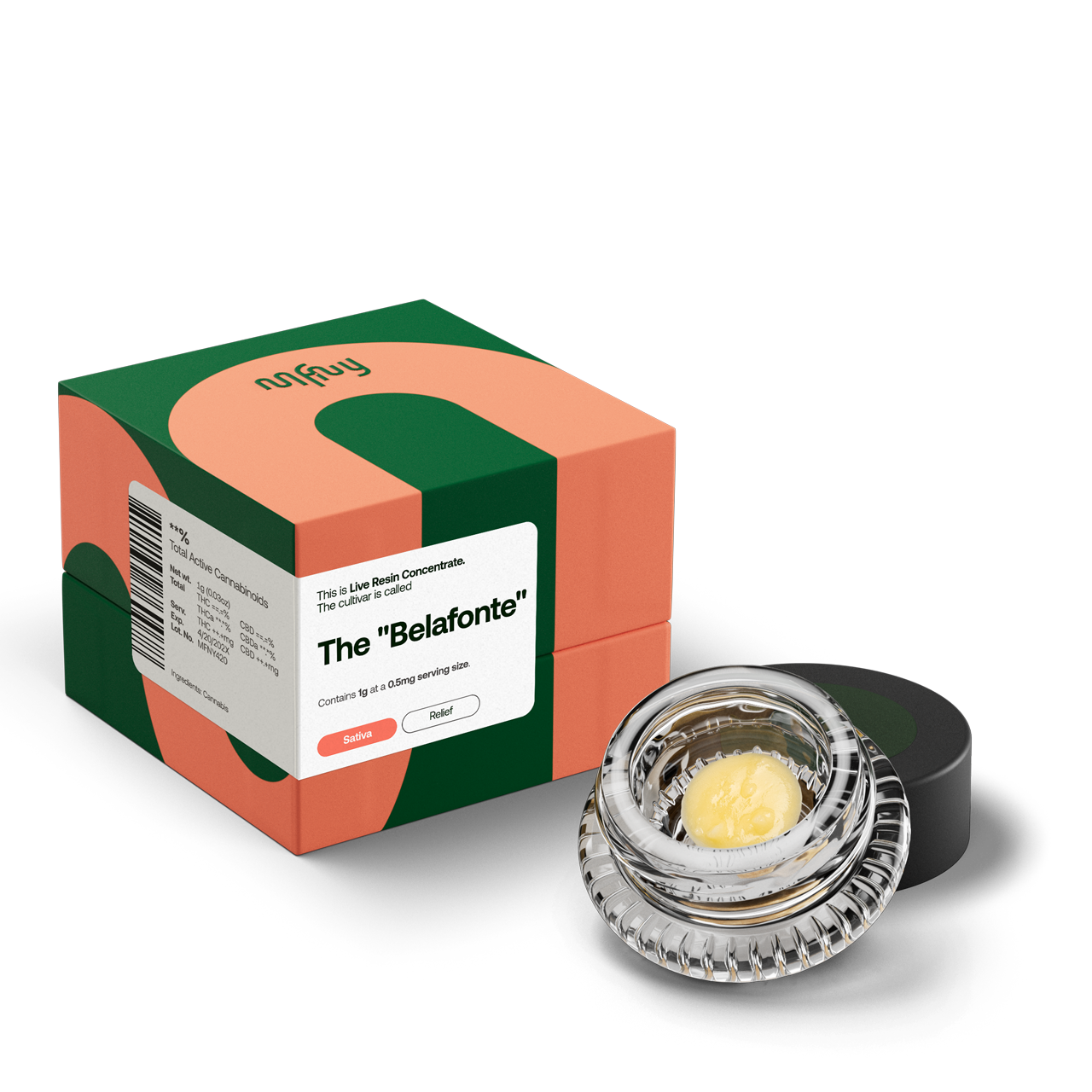 MFNY | The Belafonte | Live Resin Badder | 1g 