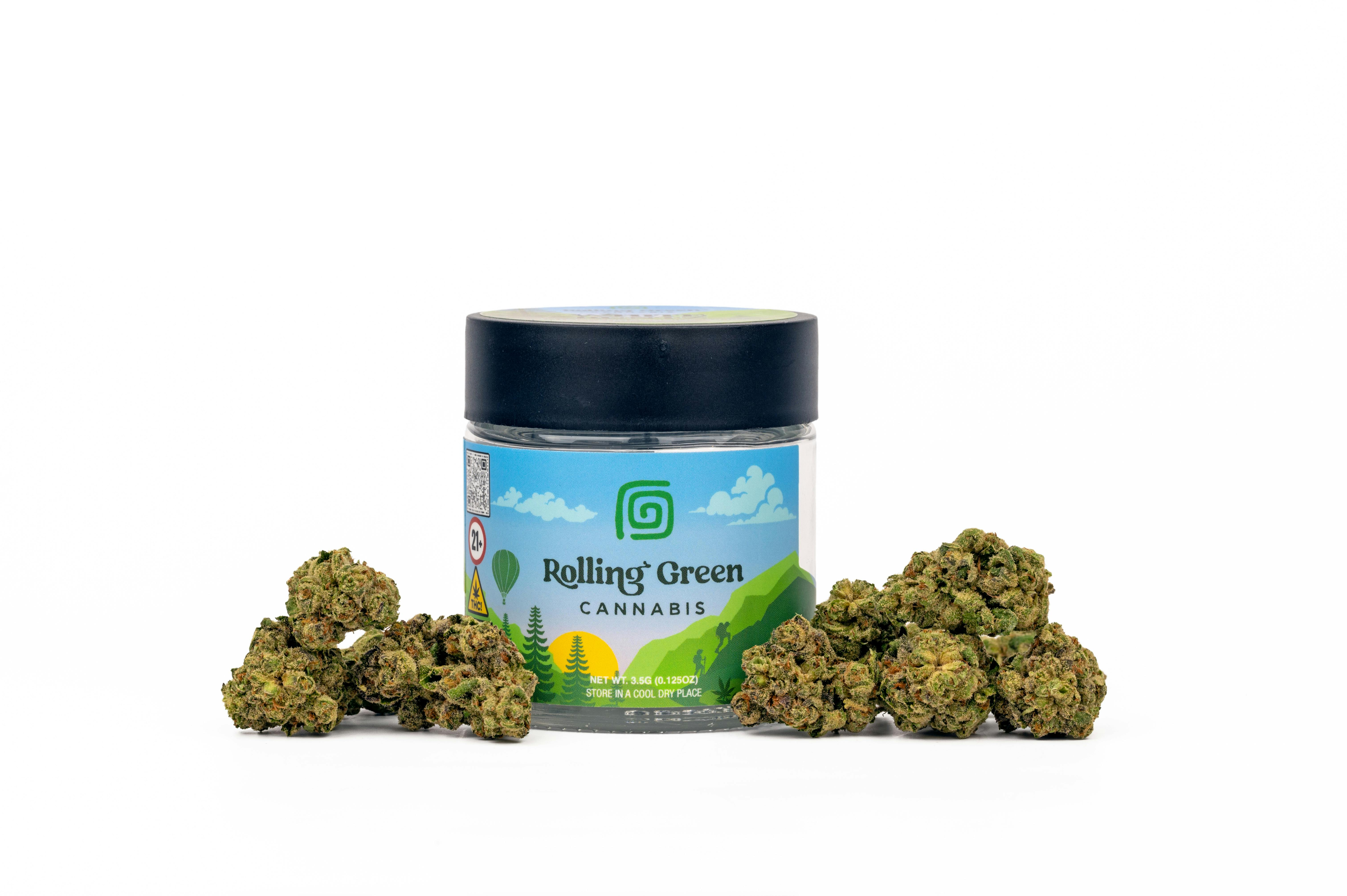 Rolling Green | Flower | Gelato Sherbet | 3.5g 