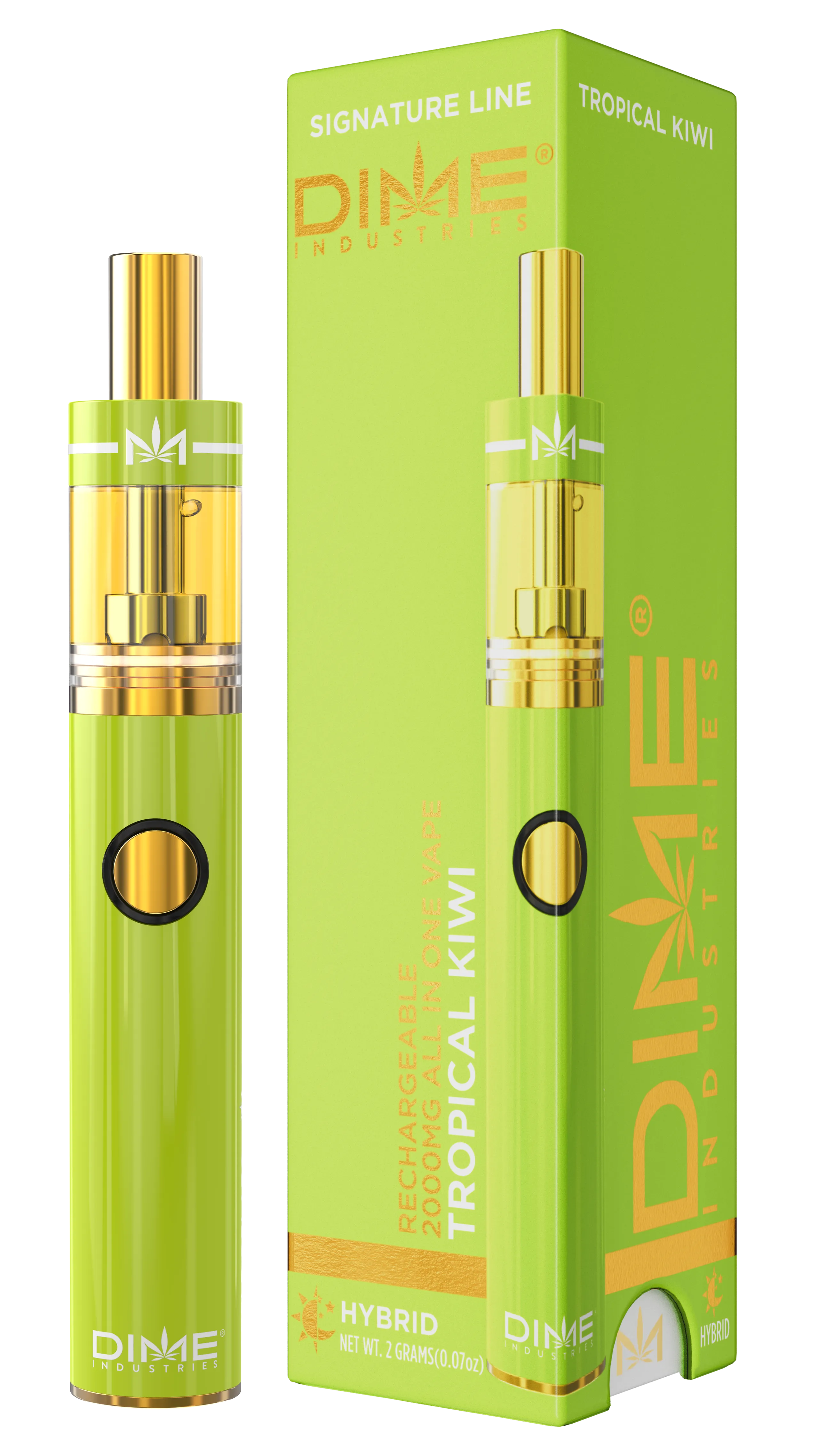 Dime | All In One Vape | Tropical Kiwi | 2g 