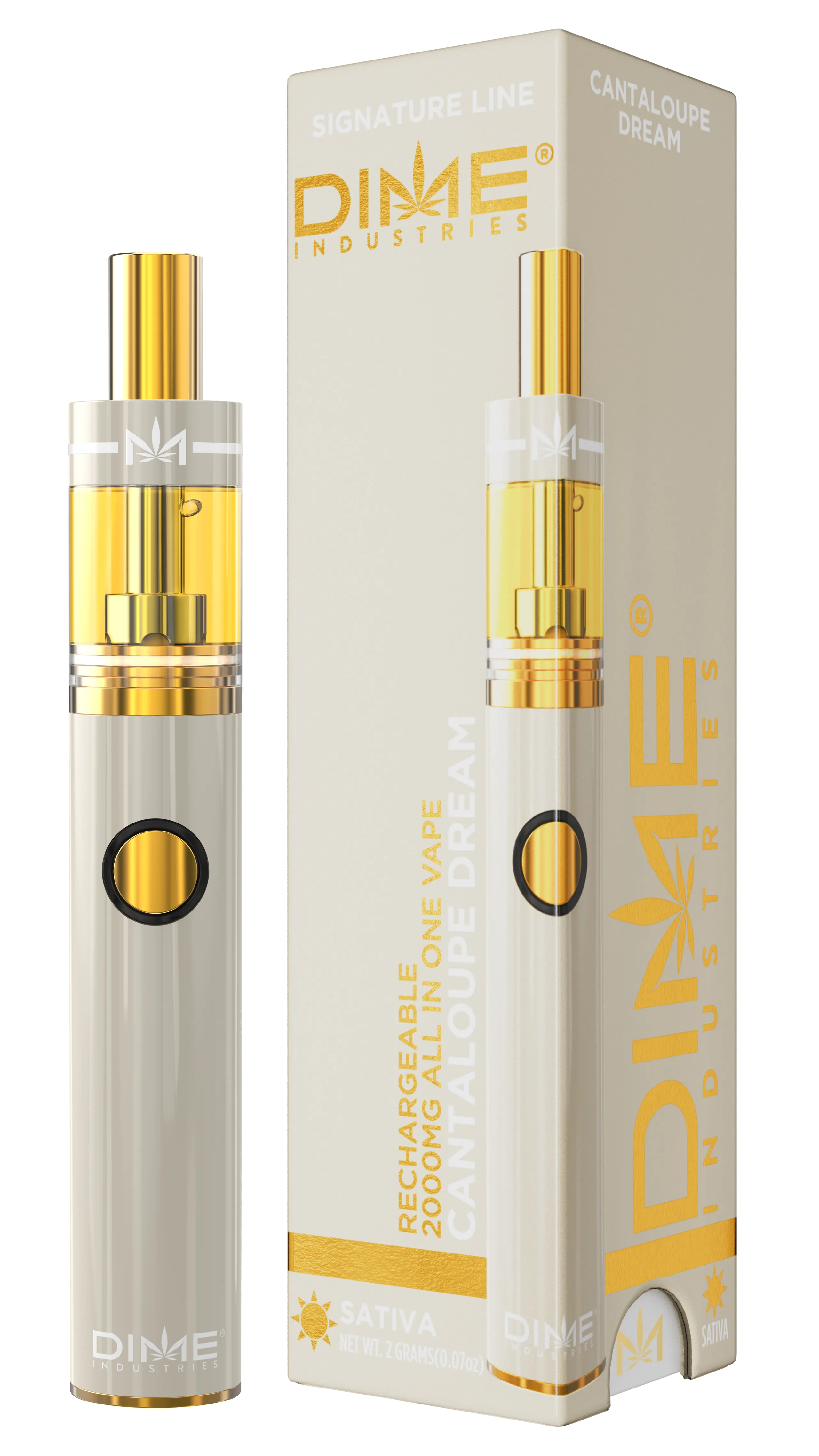 Dime | All In One Vape | Cantaloupe Dream | 2g 