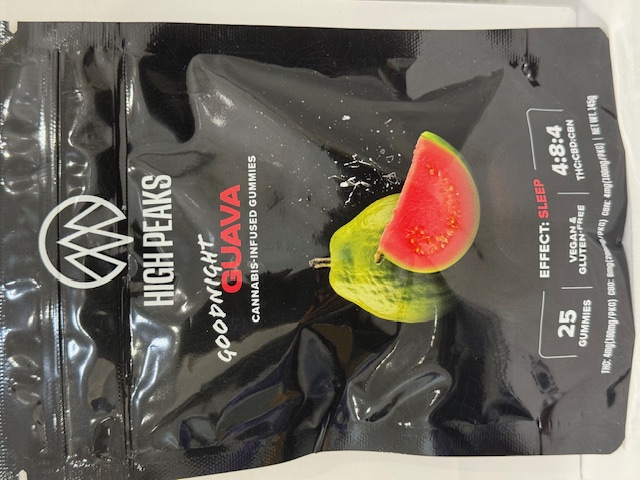 High Peaks | GoodNight Guava | Gummies | 100MG