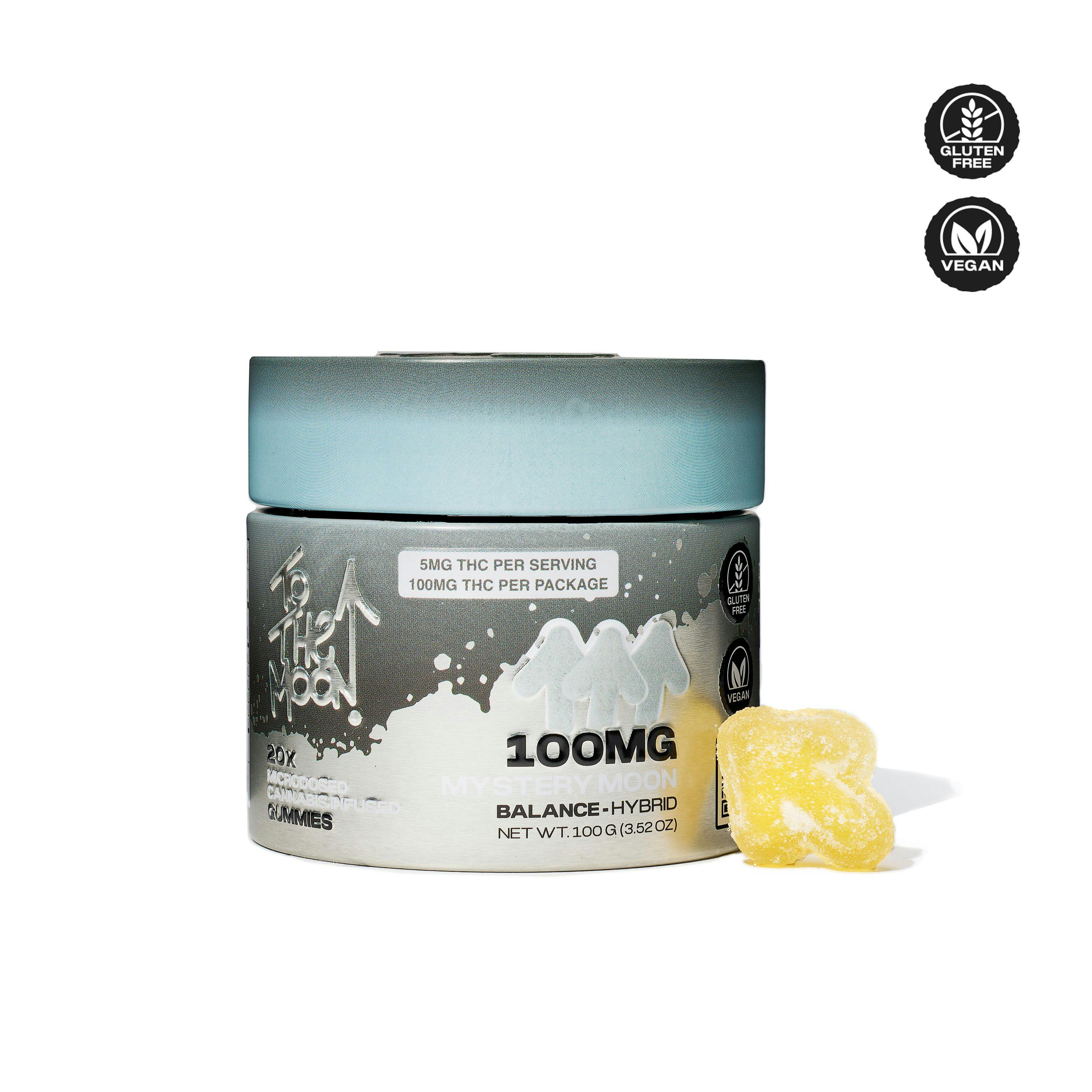 Gummies | Mystery Moon | Hybrid | 100mg (20pk)